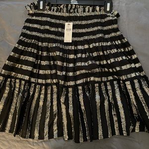 NWT Anthropologie smocked mini skirt- size small -